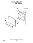 Diagram for 05 - Freezer Door Parts