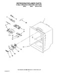 Diagram for 02 - Refrigerator Liner Parts