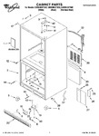 Diagram for 01 - Cabinet Parts