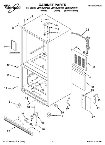 Diagram for GB9SHDXPQ00