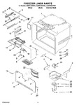 Diagram for 02 - Freezer Liner Parts