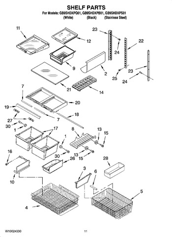 Diagram for GB9SHDXPB01