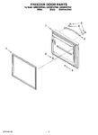 Diagram for 05 - Freezer Door Parts