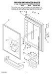 Diagram for 04 - Refrigerator Door Parts