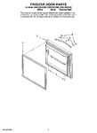 Diagram for 05 - Freezer Door Parts