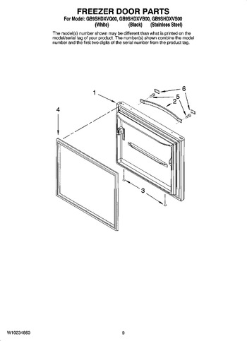 Diagram for GB9SHDXVB00