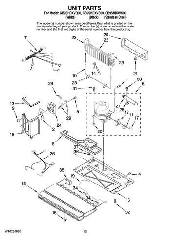 Diagram for GB9SHDXVB00