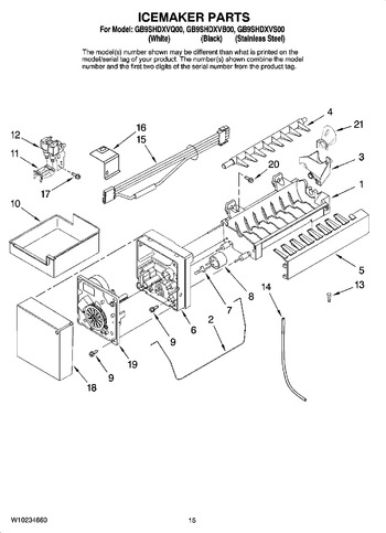 Diagram for GB9SHDXVB00