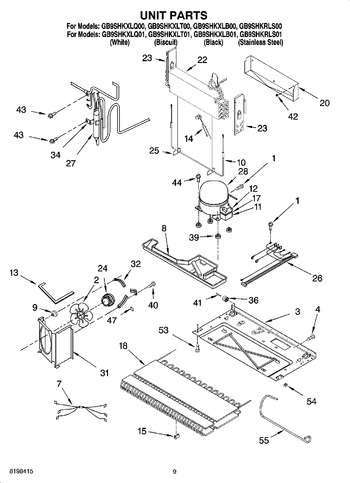 Diagram for GB9SHKXLT01