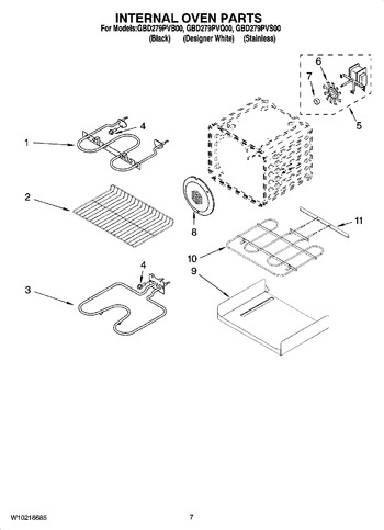 Diagram for GBD279PVQ00