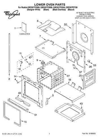 Diagram for GBD307PDQ09