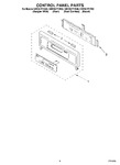 Diagram for 06 - Control Panel Parts