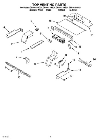 Diagram for GBD307PRQ01