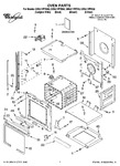 Diagram for 01 - Oven Parts