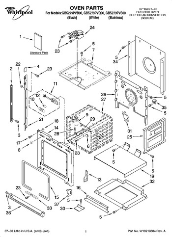 Diagram for GBS279PVB00