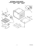 Diagram for 03 - Internal Oven Parts