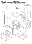 Diagram for 01 - Oven Parts