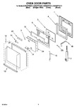 Diagram for 02 - Oven Door Parts