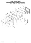 Diagram for 02 - Oven Door Parts