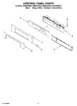 Diagram for 04 - Control Panel Parts