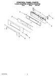 Diagram for 04 - Control Panel Parts