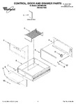 Diagram for 01 - Control, Door And Drawer Parts