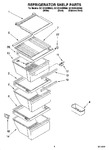 Diagram for 03 - Refrigerator Shelf Parts