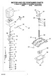 Diagram for 05 - Motor And Ice Container Parts