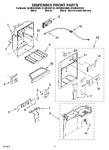 Diagram for 08 - Dispenser Front Parts