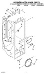 Diagram for 02 - Refrigerator Liner Parts