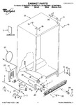 Diagram for 01 - Cabinet Parts