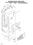 Diagram for 02 - Refrigerator Liner Parts