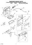 Diagram for 08 - Dispenser Front Parts