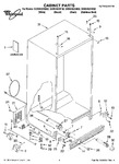 Diagram for 01 - Cabinet Parts