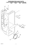 Diagram for 02 - Refrigerator Liner Parts