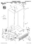 Diagram for 01 - Cabinet Parts