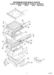 Diagram for 03 - Refrigerator Shelf Parts