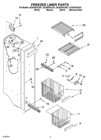 Diagram for GC5SHGXLB01