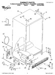 Diagram for 01 - Cabinet Parts