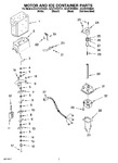 Diagram for 05 - Motor And Ice Container Parts