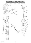 Diagram for 05 - Motor And Ice Container Parts