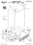 Diagram for 01 - Cabinet Parts