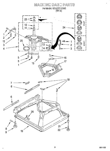 Diagram for GCA2701XSW2