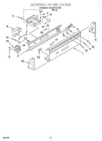 Diagram for GCA2701XSW2