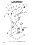 Diagram for 03 - Top And Cabinet