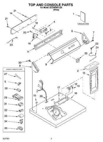 Diagram for GCGM2991LQ0