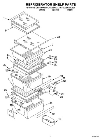 Diagram for GD25SHAXLB01