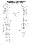 Diagram for 05 - Motor And Ice Container