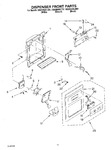 Diagram for 08 - Dispenser Front