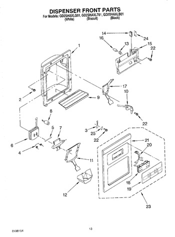 Diagram for GD25SHAXLQ01